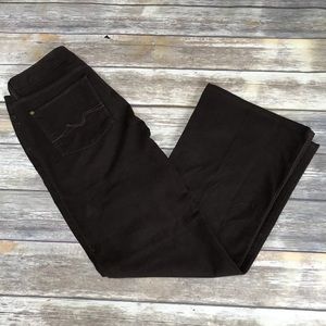 7FAMK Miller brown corduroy Trouser pants size 31